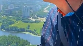 У Сергея Жигунова выходные без заторов - смотреть видео (0:27)