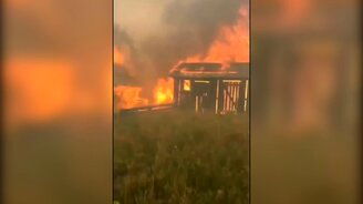 Пожары в Карелии - новый эпицентр - смотреть видео (3:35)