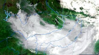 Пожары в Якутии - города погрузились во мрак - смотреть видео (2:55)