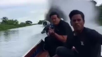 Сделали турболодку - смотреть видео (0:34)