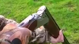 Вылет гильз в замедлении - смотреть видео (0:15)