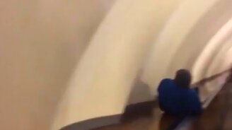 Обочечник в метрополитене - смотреть видео (0:10)