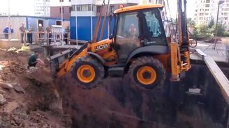 Неудача в коммунальной работе - смотреть видео (0:50)