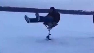 Карусель на рыбалке - смотреть видео (0:40)