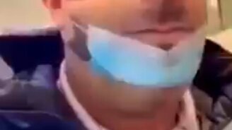 Сэр, наденьте маску, пожалуйста - смотреть видео (0:17)