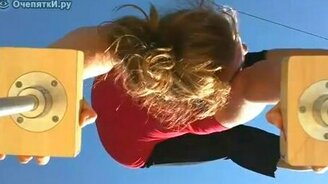 Девушка порадовала - смотреть видео (0:47)