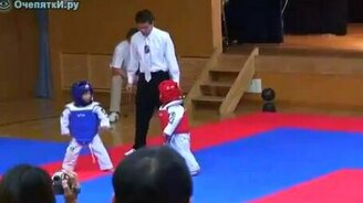 Маленькие борцы - смотреть видео (4:38)