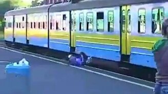 Думал, что выпрыгнет - смотреть видео (0:13)