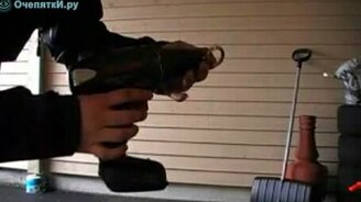 Усовершенствовал домкрат - смотреть видео (1:19)