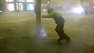 Вот это ветер - смотреть видео (0:40)