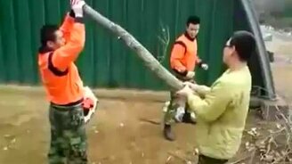 Слишком долго примерялся - смотреть видео (0:55)