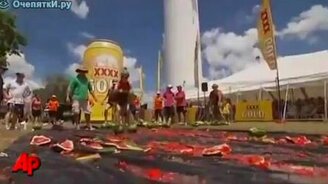 Арбузный сёрфинг - смотреть видео (0:32)