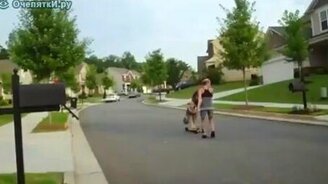 Пёс на самокате - смотреть видео (0:16)