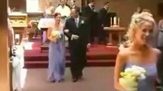 Пришибло свидетеля - смотреть видео (0:13)