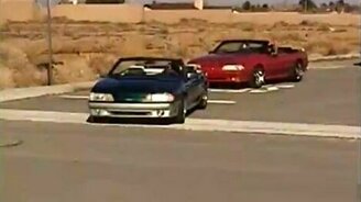 Неудача Мустанга - смотреть видео (0:40)