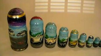 Авто-матрёшки - смотреть видео (1:11)