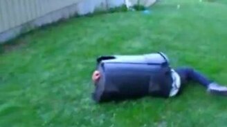 С крыши в бочке - смотреть видео (0:28)