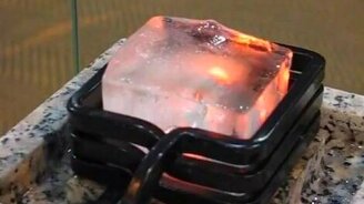 Горящий лёд - смотреть видео (0:30)