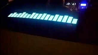 Цветомузыка и эквалайзер на машине - смотреть видео (0:41)