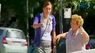 Залезли в полицейскую машину - смотреть видео (1:31)