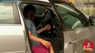 Замёрзла в машине - смотреть видео (1:29)