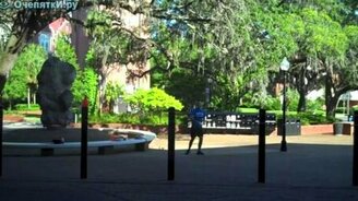 Трюки с тарелкой - смотреть видео (4:52)