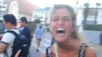 Лев копирует смех - смотреть видео (0:13)