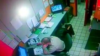 Офисный отпад - смотреть видео (0:25)