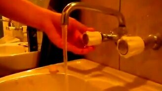 Звуки из крана - смотреть видео (0:34)