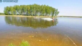 Нырнул в палатку - смотреть видео (0:31)