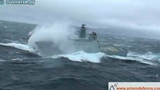 Посадка в шторм - смотреть видео (2:25)