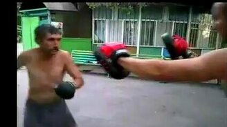 Деревенский спортсмен - смотреть видео (1:46)