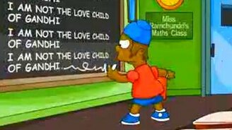 Индийские Симпсоны - смотреть видео (0:50)
