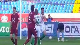 Ляп вратаря - смотреть видео (0:53)