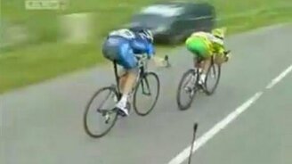 100 км/ч на велосипеде! - смотреть видео (1:25)