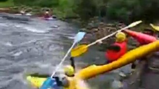 Чуть не навернулся - смотреть видео (0:16)