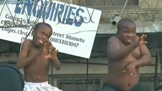 Энергичный негритёнок - смотреть видео (0:12)