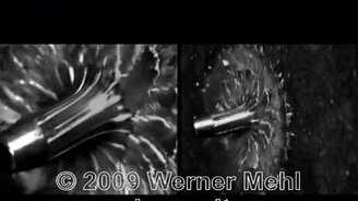 Замедленный полёт пули - смотреть видео (10:00)