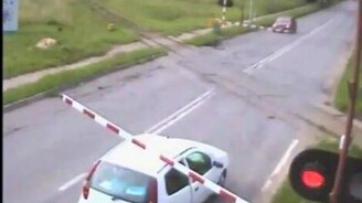 Злополучный шлагбаум - смотреть видео (3:37)