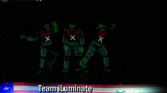 Красивый танец-иллюминация - смотреть видео (2:09)