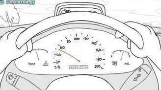 Урок водителям - смотреть видео (1:09)