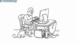 Кошка программиста - смотреть видео (1:27)