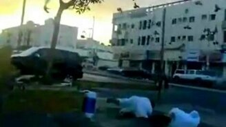 Врезались с размаху - смотреть видео (0:27)