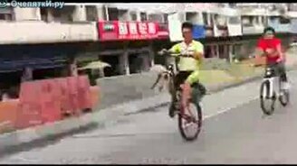 Нет колеса - нет проблем - смотреть видео (1:38)