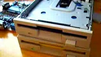 Музыка флоппи-дисковода - смотреть видео (1:24)