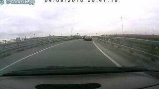 Прицеп отстал - смотреть видео (0:33)