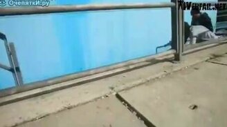 Трюк не удался - смотреть видео (0:35)